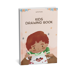 Kids Drawing & Tracing Workbook – Fun Handwriting Practice Printable
